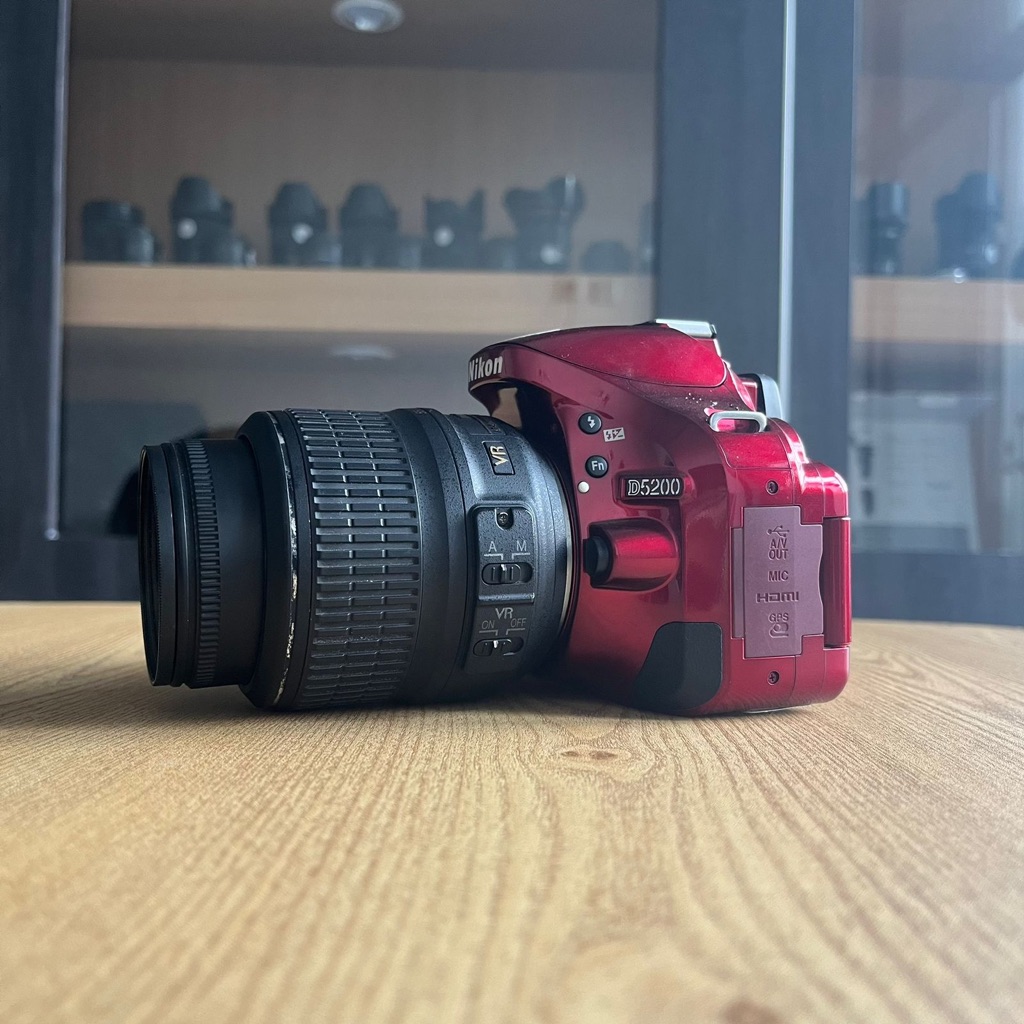 paket kamera nikon d5200 + lensa kit