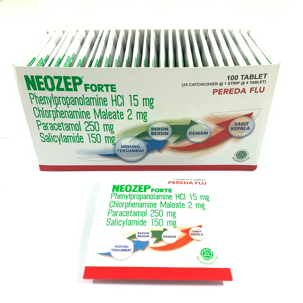 NEOZEP FORTE Tablet - Obat Flu