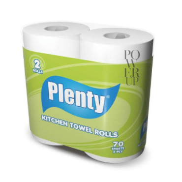Tissue Plenty Kitchen Towel 70 sheet 2roll
