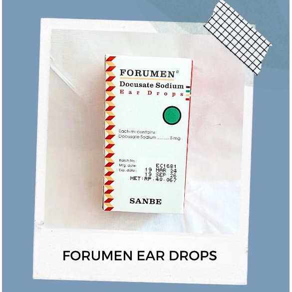 FORUMEN  EAR  DROPS  10ml