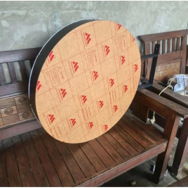 NEON BOX BULAT DIAMETER 80cm