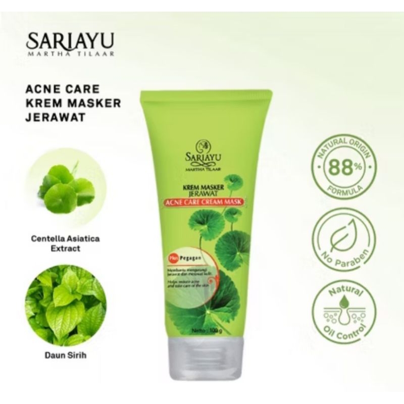 Sariayu Krem Masker Jerawat New 100gr