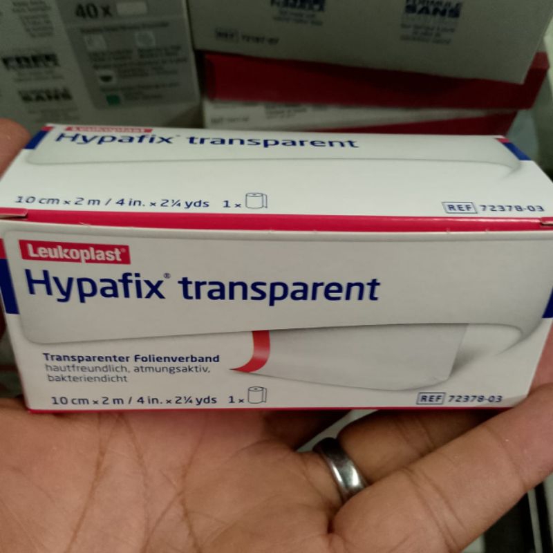 HYPAFIX TRANSPARENT 10cm x 2m