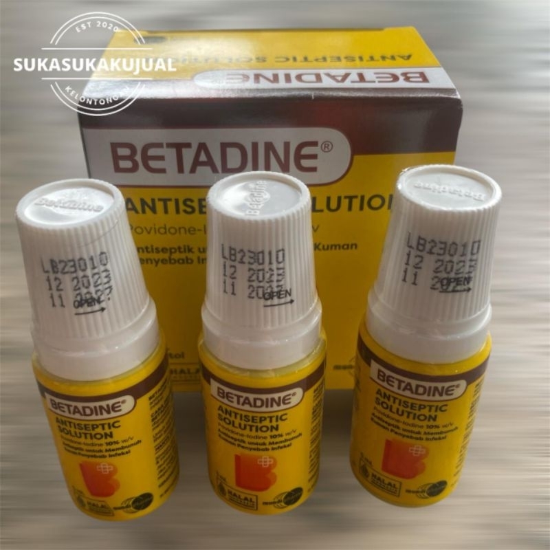 Betadine antiseptic solution 5ml