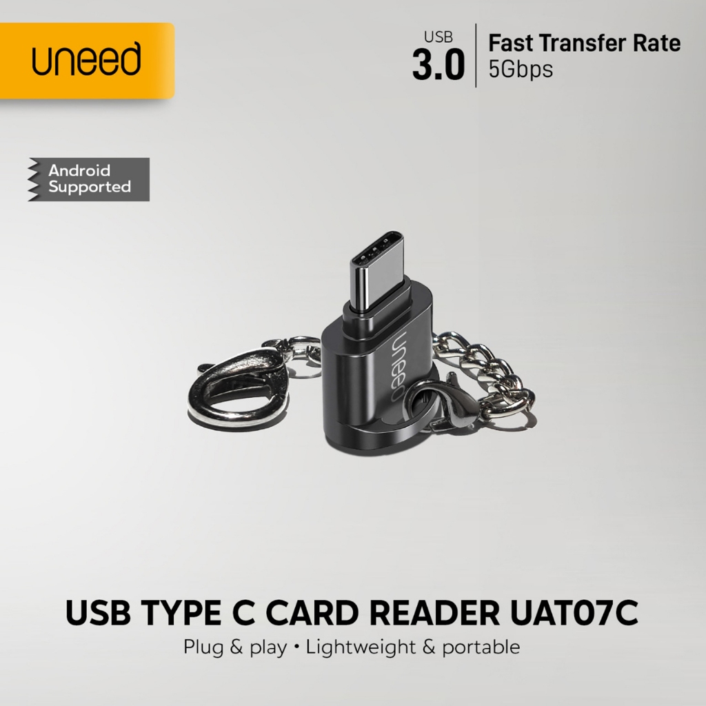 UNEED USB Type C Card Reader Micro SD - UAT07C