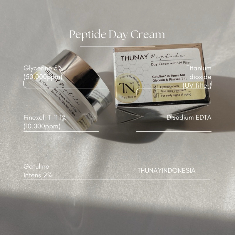 Thunay PEPTIDE Day drCream with UV Filter