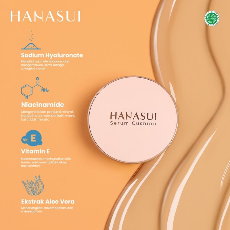 Hanasui serum cushion 15gr