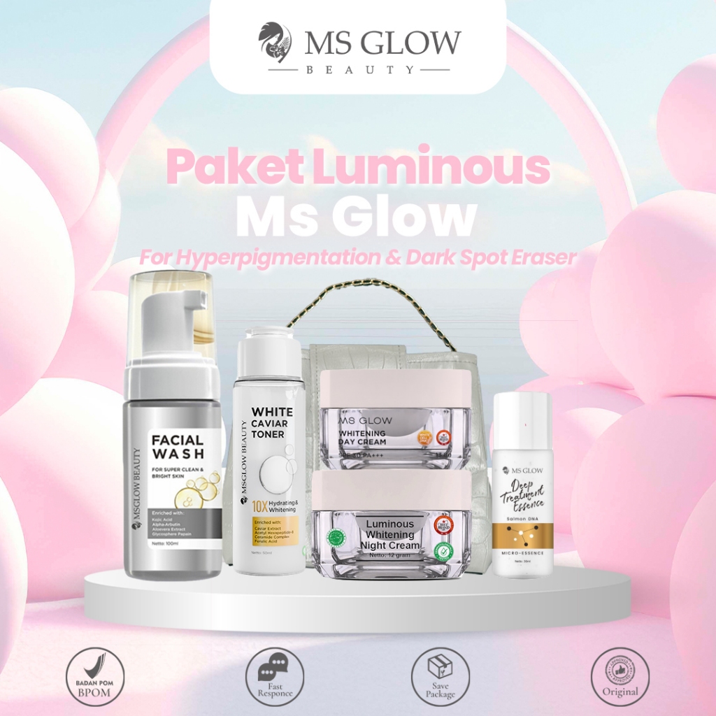 PAKET LUMINOUS MS GLOW FREE GIFT
