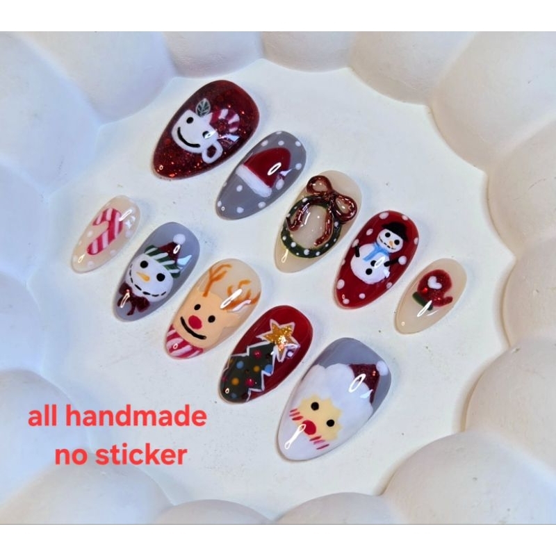 PRESS ON NAILS EDISI NATAL