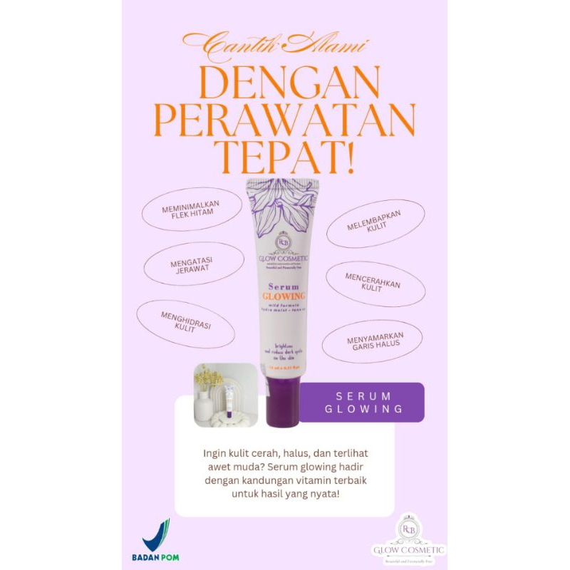 Serum Rcb glow cosmetics