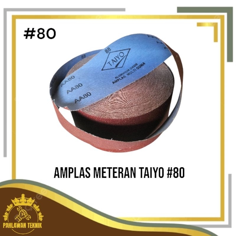 Amplas Meteran Taiyo #80