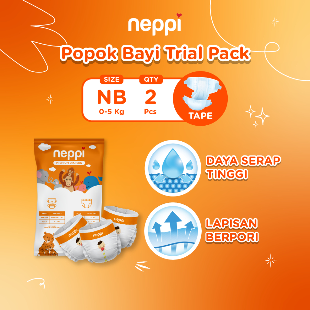 Trial Pack - Neppi Tape NB