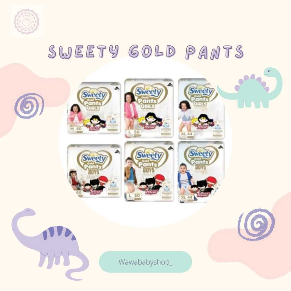 SWEETY GOLD PANTS