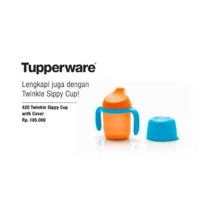 Sippy Cup 250ML Tupperware Botol Bayi