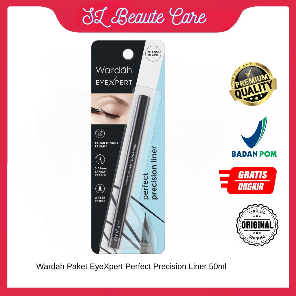 Wardah Paket EyeXpert Perfect Precision Liner