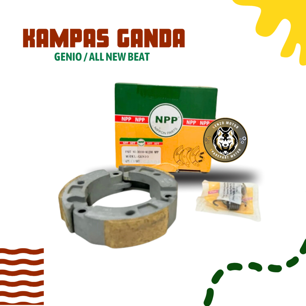 NPP Kampas Ganda Genio/All New Beat kode KOJ
