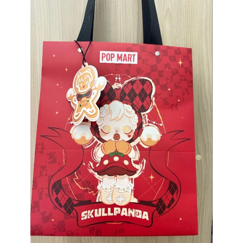 Paperbag popmart skullpanda