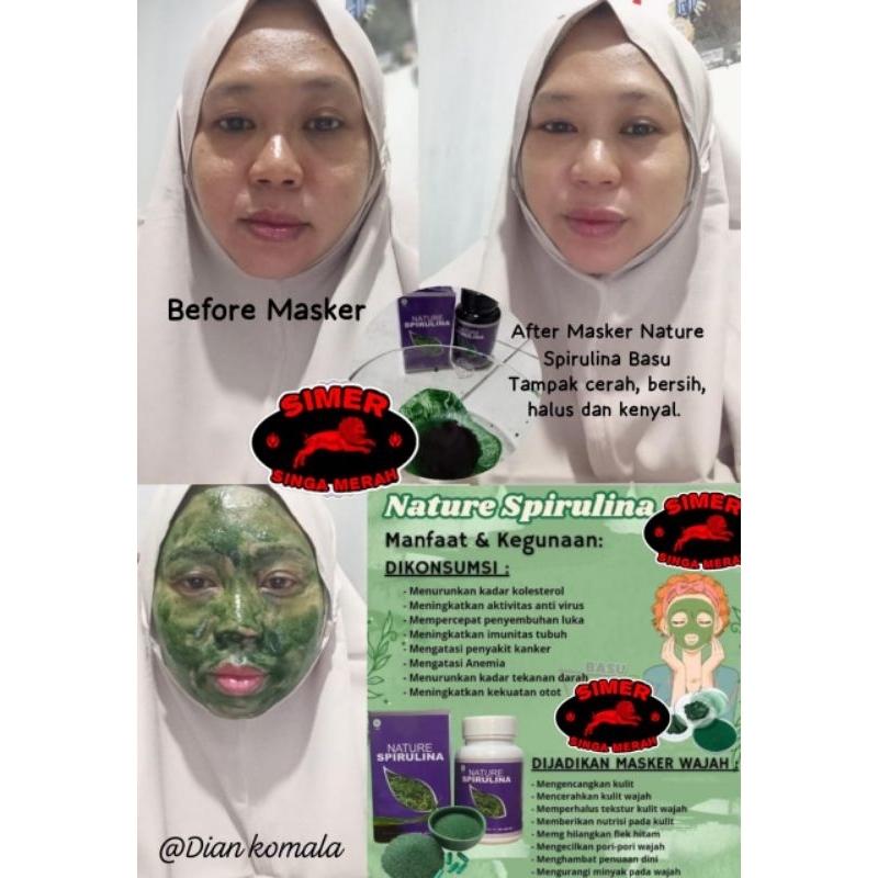 Spirulina Basu 1 botol 70.000
