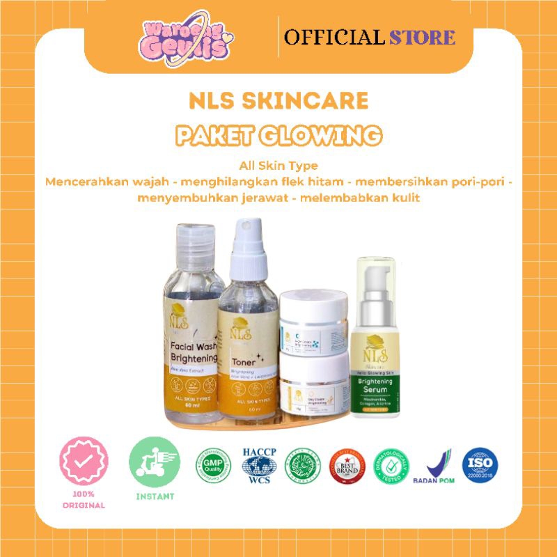 NLS SKINCARE PAKET GLOWING