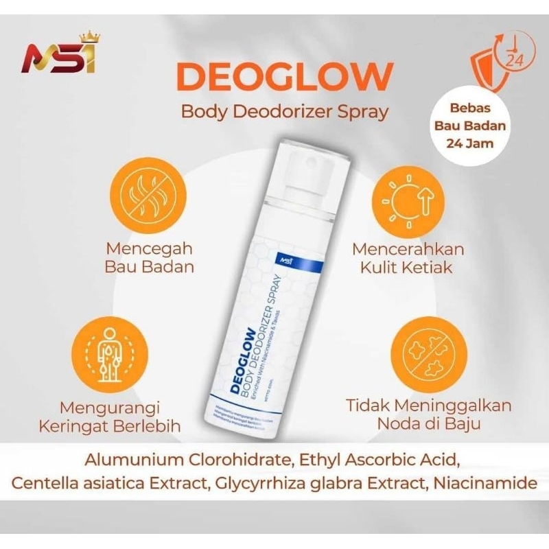 DEOGLOW DEODORANT SPRAY MSI
