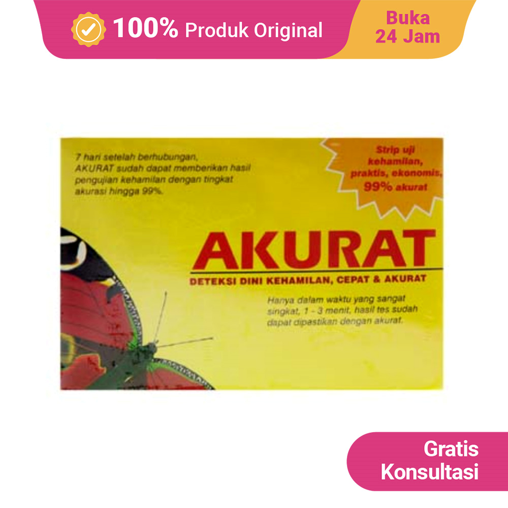 Akurat Test Kehamilan Strip