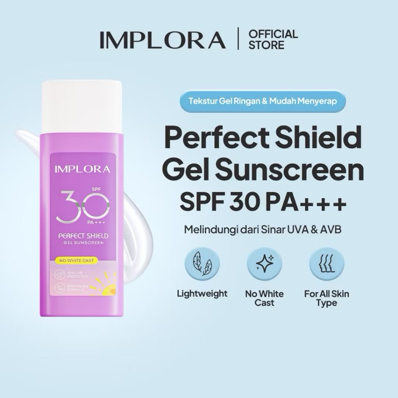 Implora Perfect Shield Gel Sunscreen SPF 30 PA+++