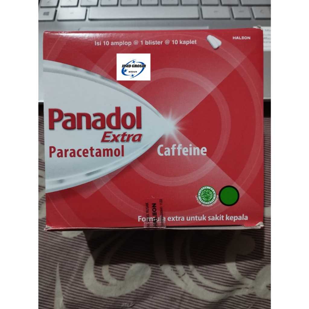 1 BOX PANADOL EXTRA PARACETAMOL(MERAH)