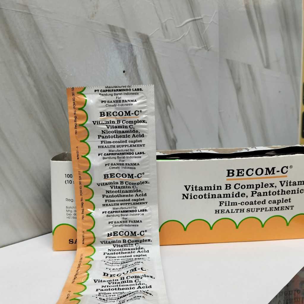 Becom-C 10 Kaplet Multivitamin