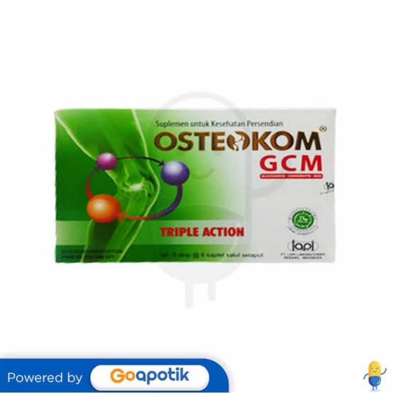 Osteokom GCM Kapsul (Perbox) dari Lapi