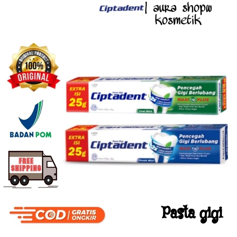 (COD) CIPTADENT PASTA GIGI 225GR