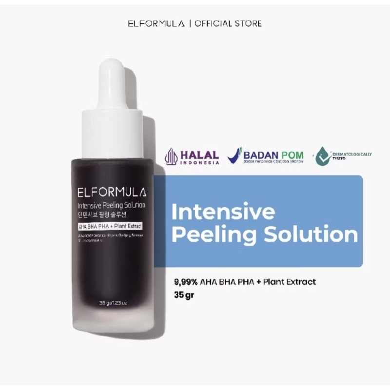 ElFormula Intensive Peeling Solution HAH BHA PhA + Plant Extract
