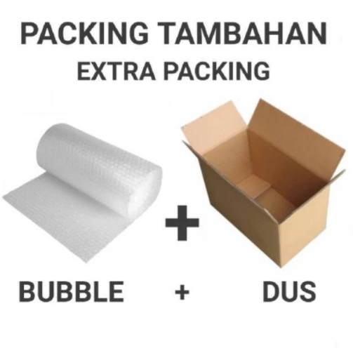 EXTRA PACKING ( BUBBLE WRAP + DUS )