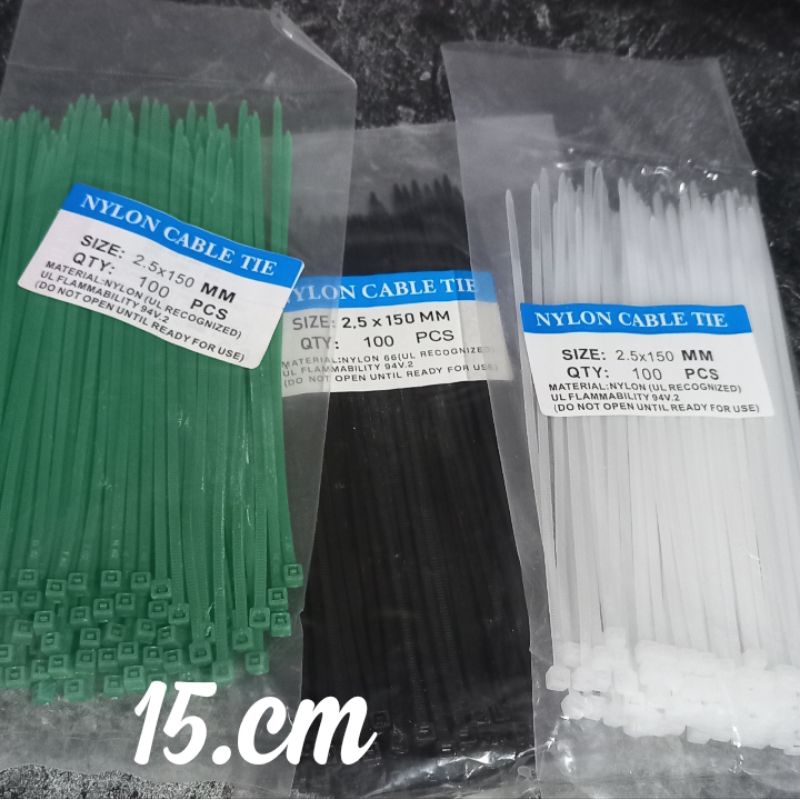 100pcs kabel ties 15cm