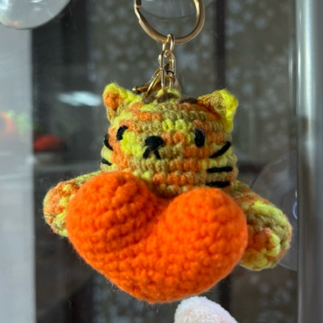 OrangeCatwheart_Bagcharm