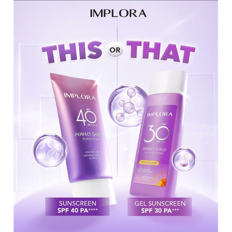 implora sunscreen