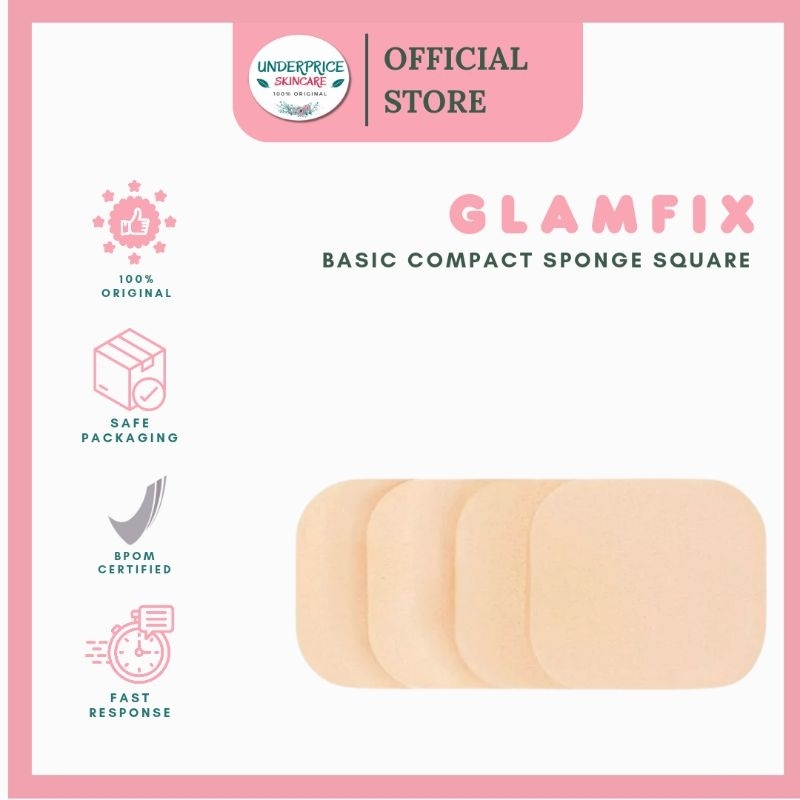 Glamfix Sponge Square Compact