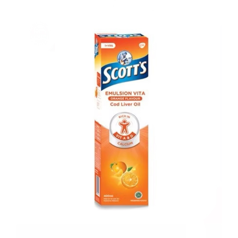 Scotts Emulsion Jeruk 400 ml