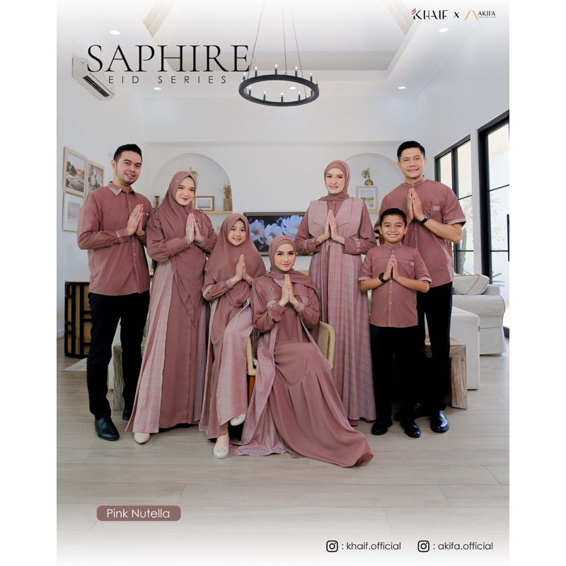 Ready Sarimbit saphire eid series by Akifa
