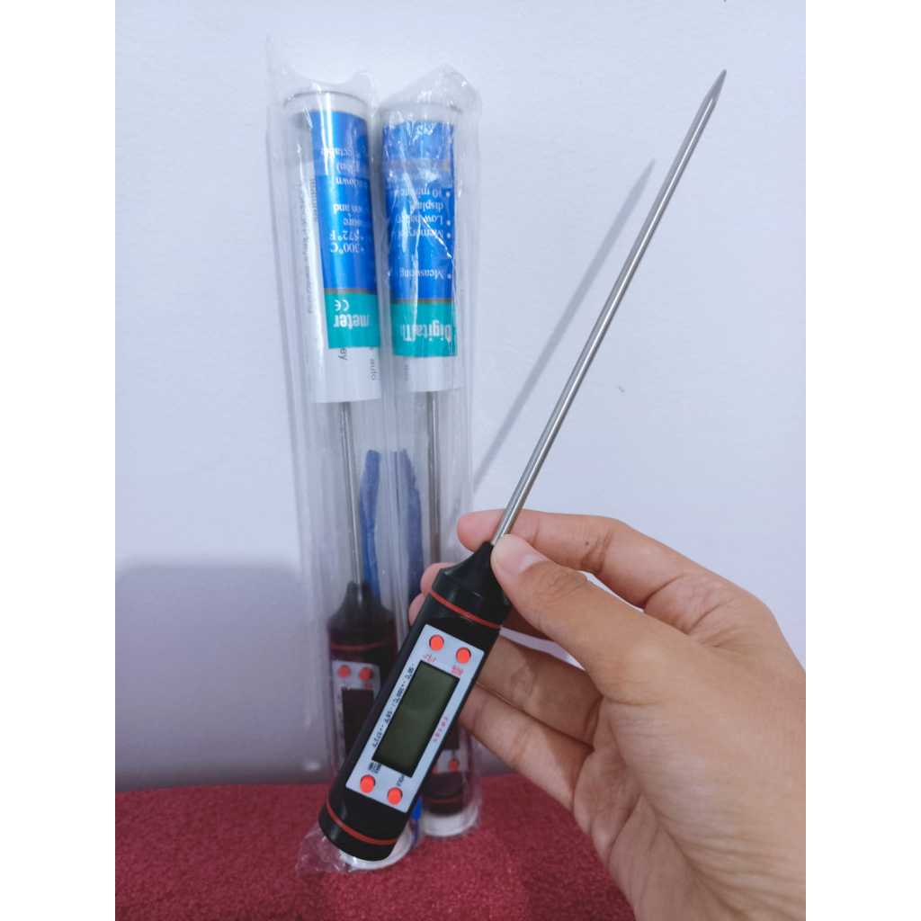 Digital Thermometer Long Stick 15cm