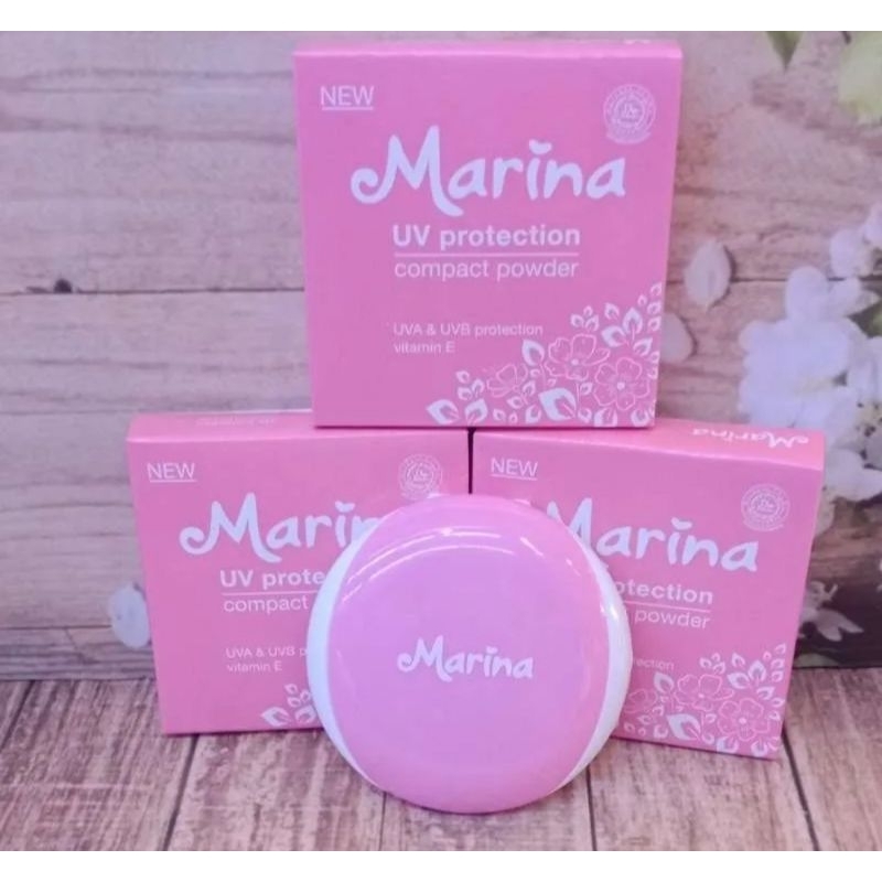 (PU) BEDAK PADAT MARINA 12gr
