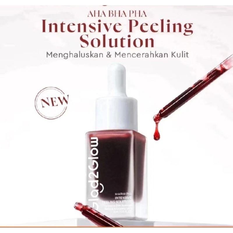 GLAD2GLOW AHA BHA PHA INTENSIVE PEELING SOLUTION<br/>