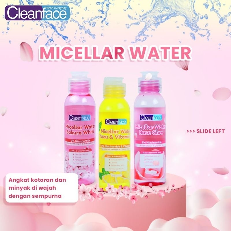 CLEANFACE MICELLAR WATER 250ML