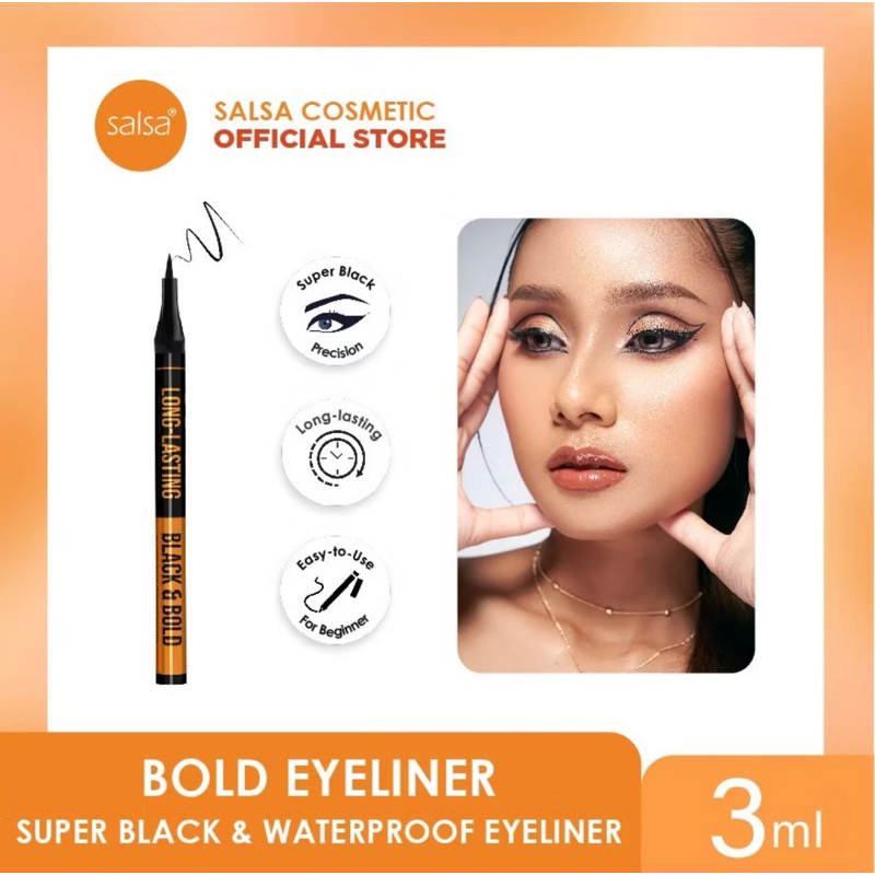 SALSA Eyeliner Bold 3ml ORIGINAL