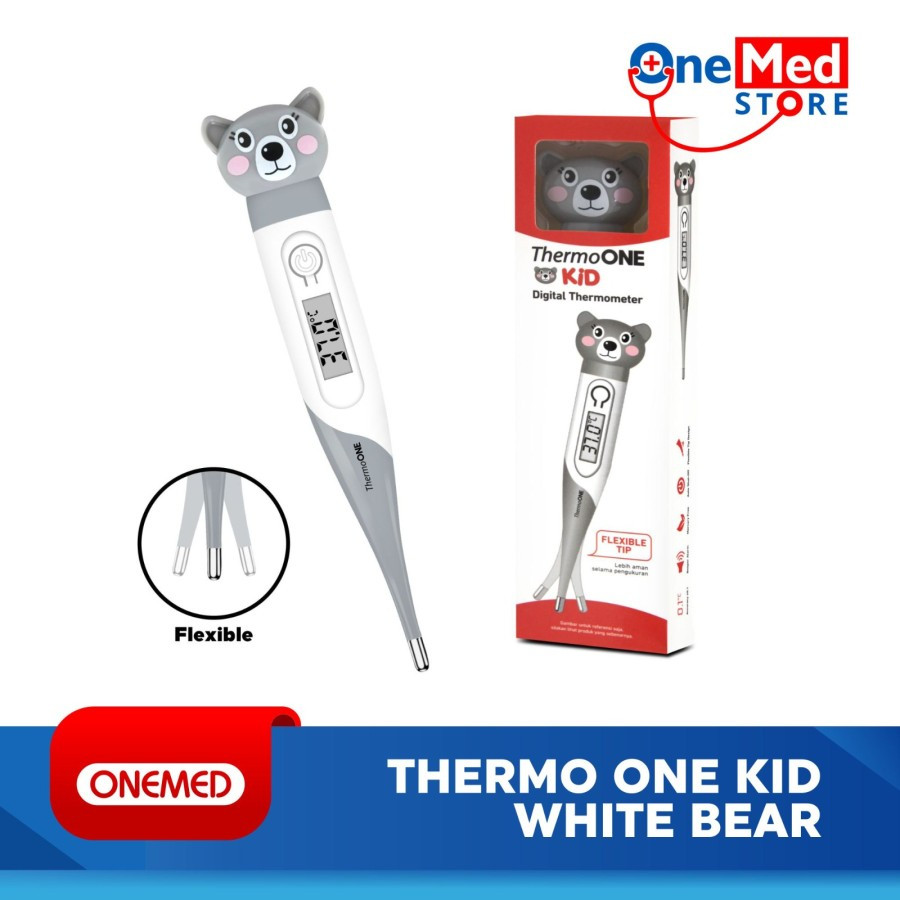 ONEMED Thermometer Digital Kid White Bear OOF