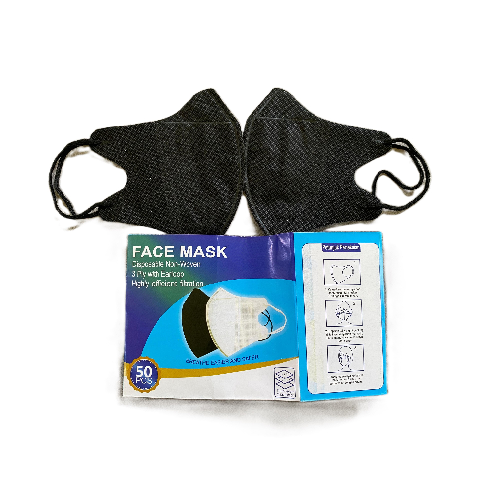 Masker Duckbill 50 pcs + box