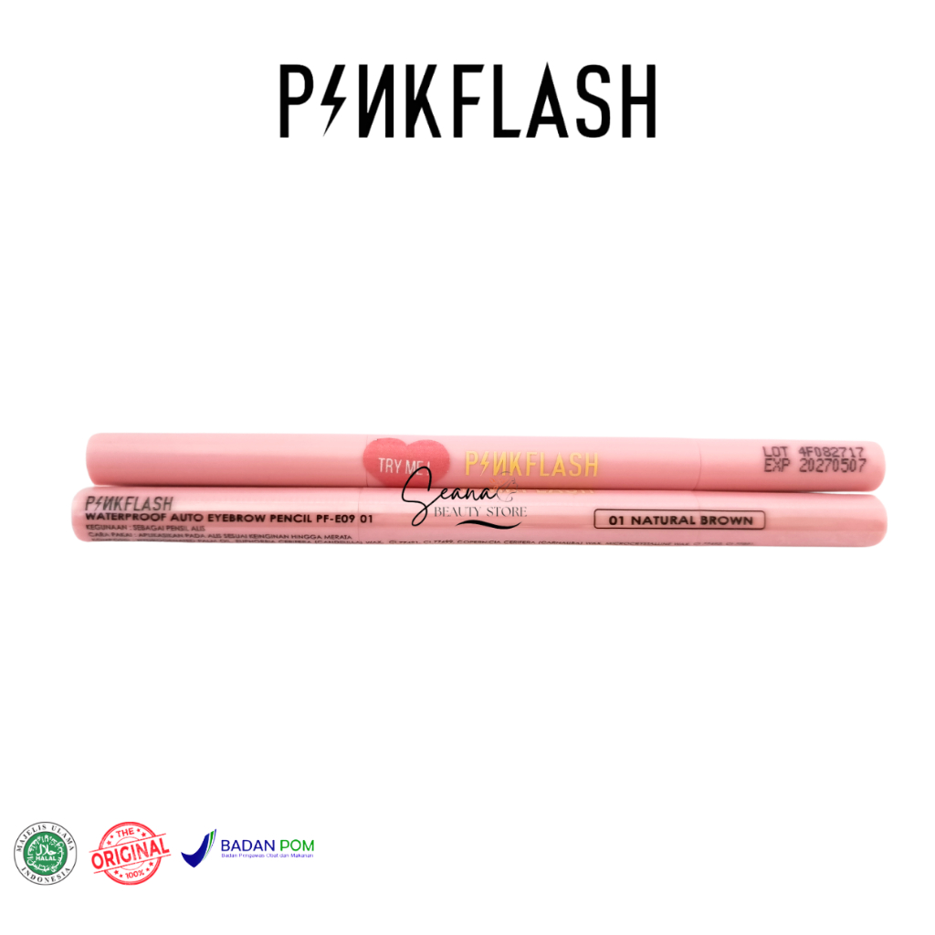PINKFLASH E09 AUTO EYEBROW PENCIL WATERPROOF & LONG LASTING