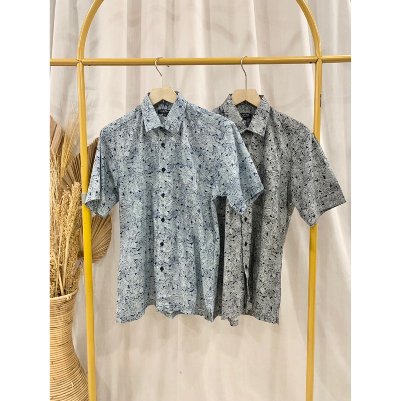 Kemeja Tangan Pendek Regular Pria