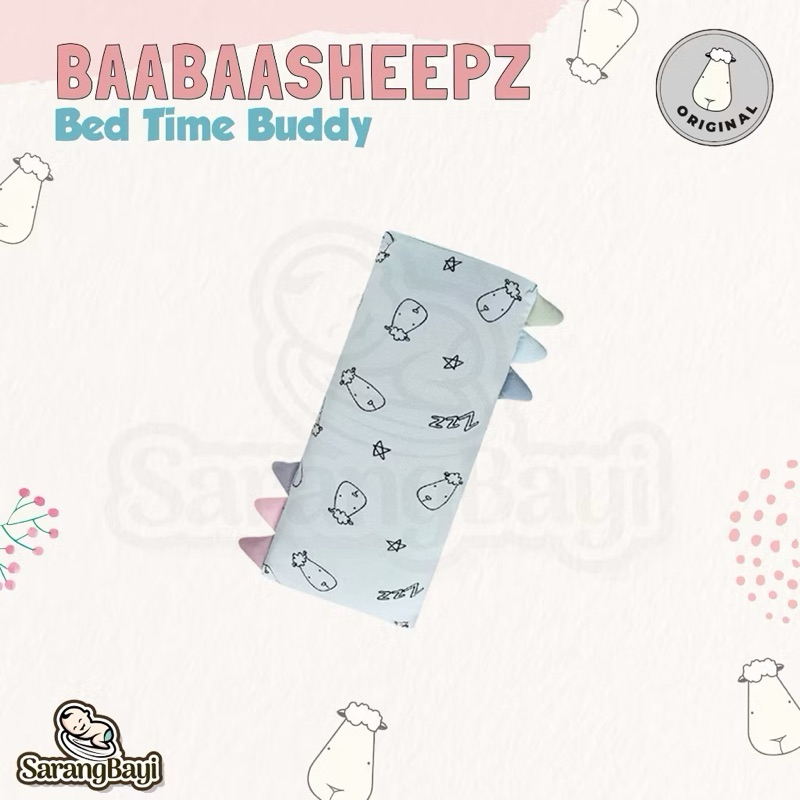 BAABAASHEEPZ BEDTIME BUDDY PILLOW - MEDIUM