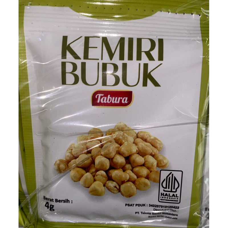 Kemiri bubuk Tabura