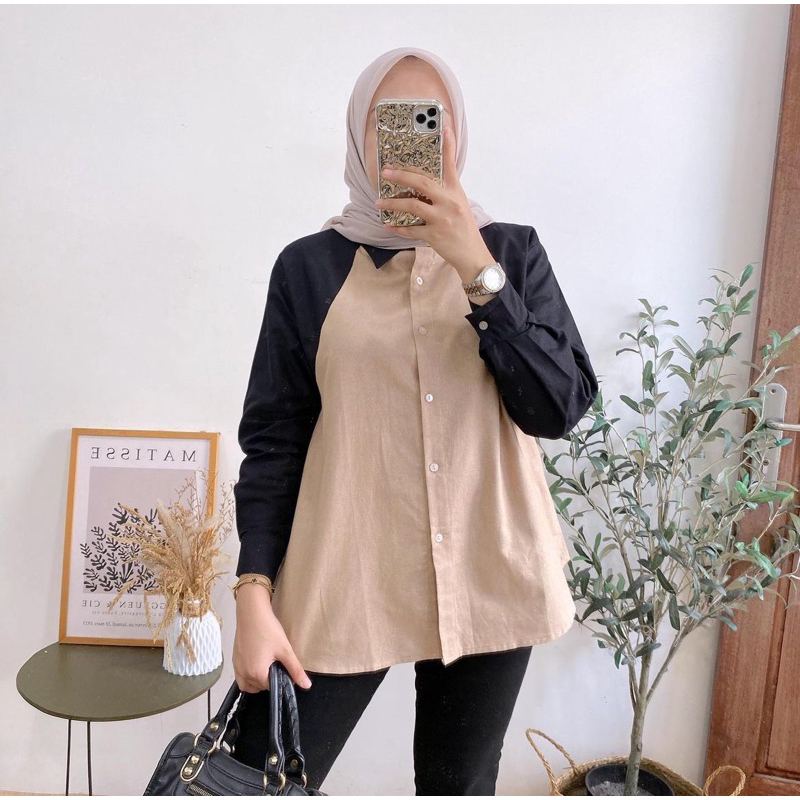 twotone shirt